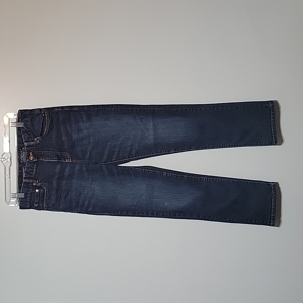 Lucky Brand Womens Dark Blue Straight Leg Jeans - Size 20